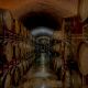 barrel againg to create fine wine vintages napa valley dark